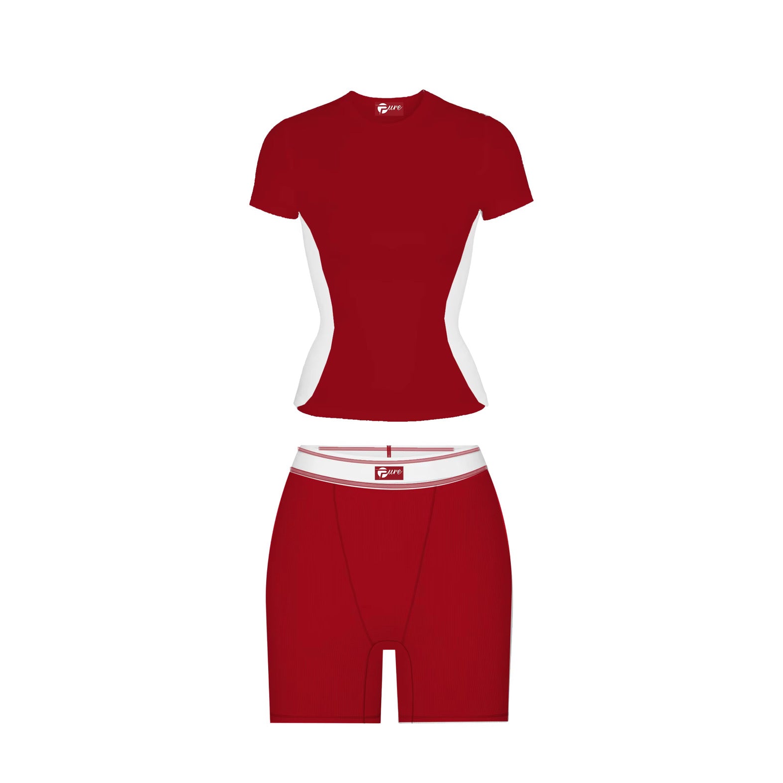 Classic Red Short Set