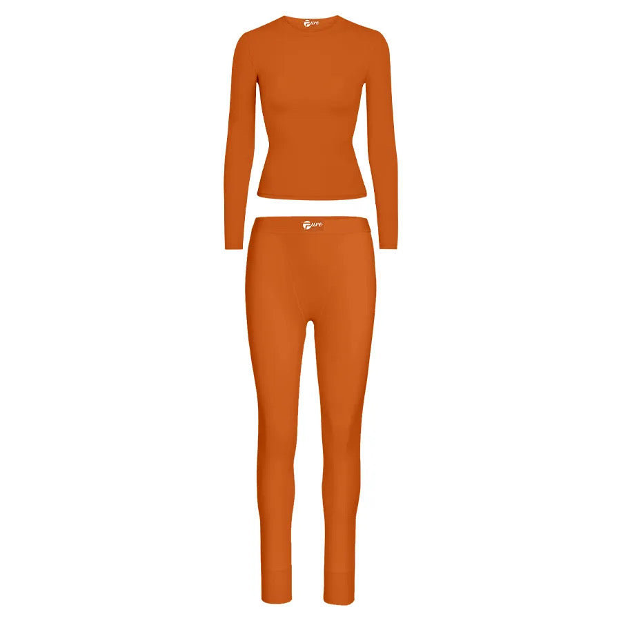 Burnt Orange Loungewear Set