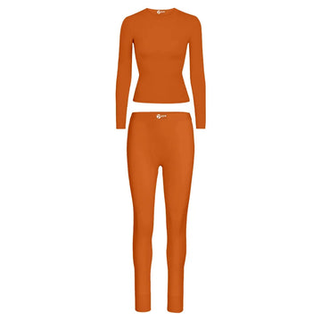 Burnt Orange Loungewear Set